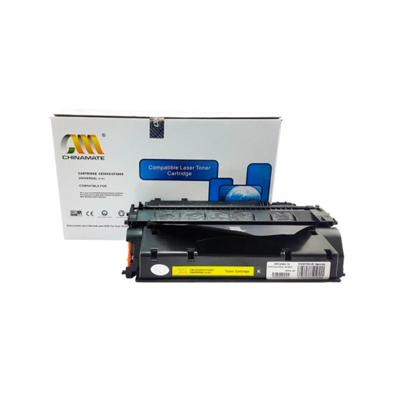 TONER HP CE255X BLACK COMPATÍVEL